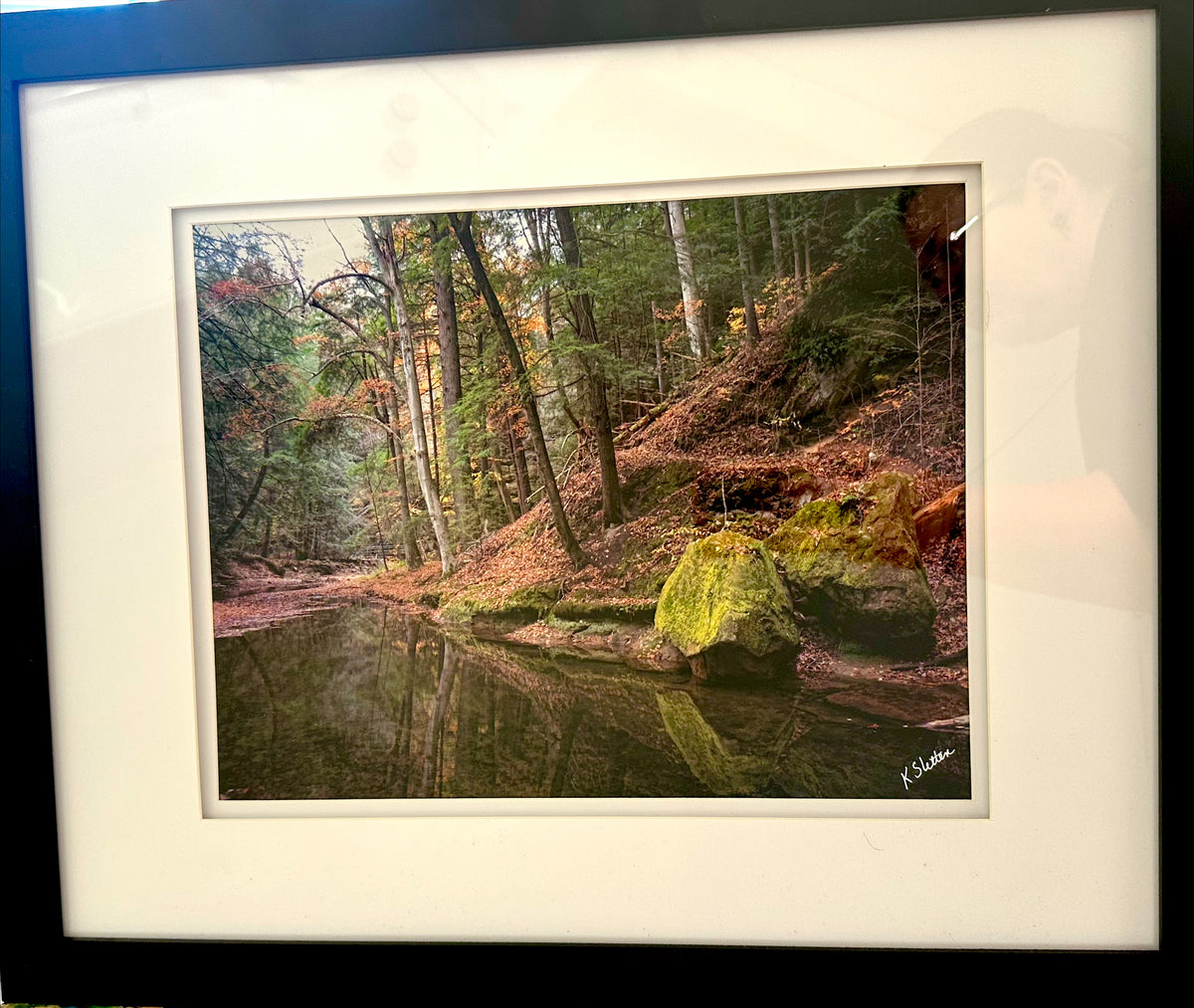 Green Boulders | 16x20 Framed Photograph | Kathleen A. Sletten